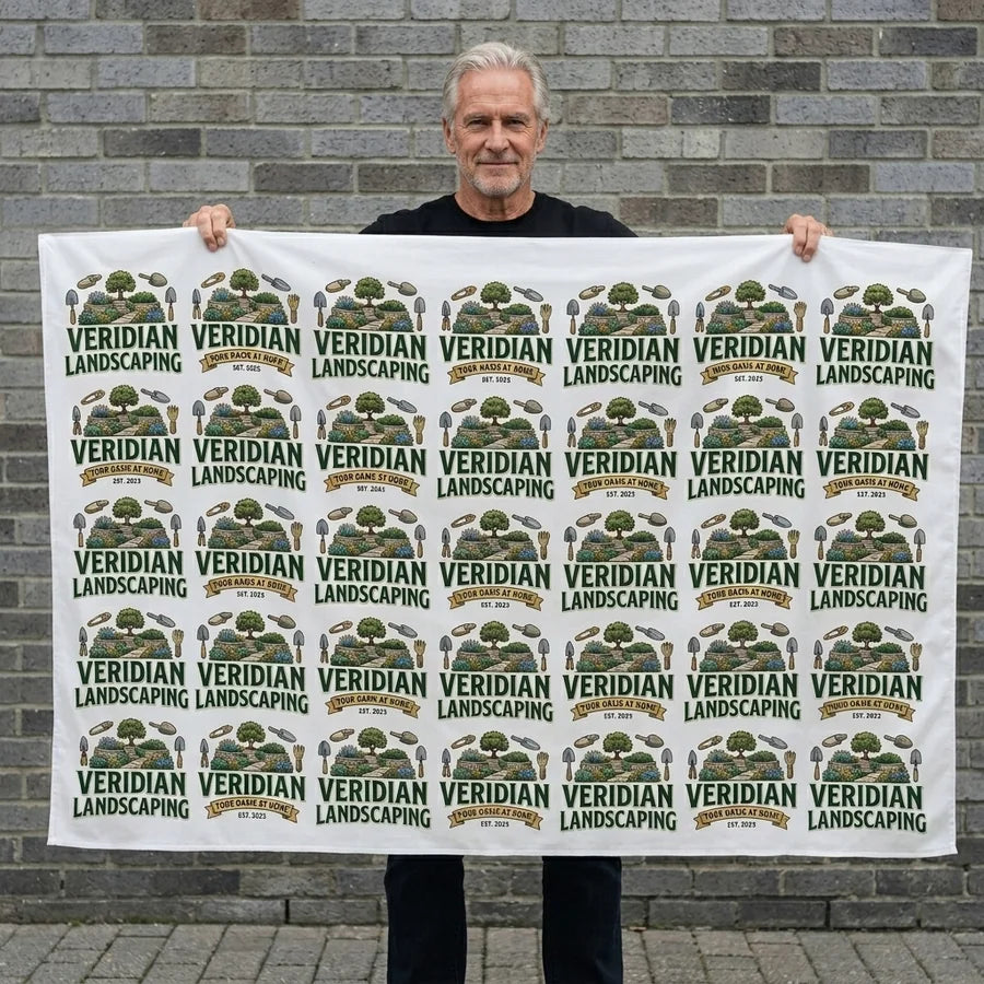 Wide gang sheet packed with customer artwork