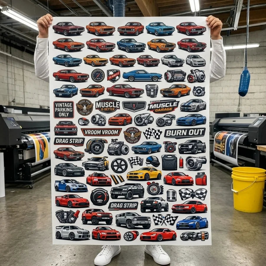 DTF 22 inch gang sheet builder layout preview