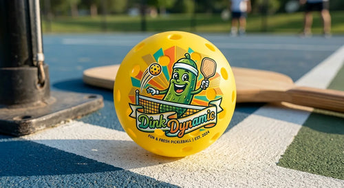 Custom printed pickleball